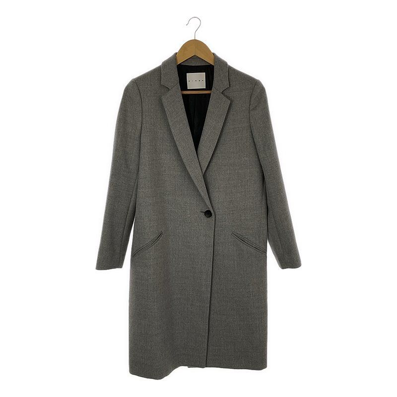 美品】 CINOH / チノ | ウール チェスターコート / 総裏地 | 38  