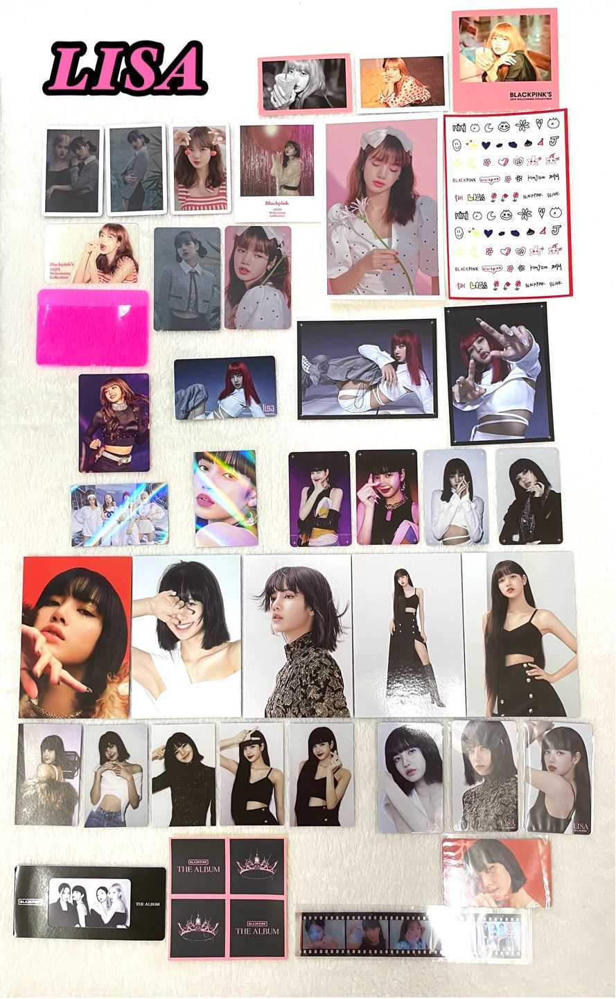 激レア BLACKPINK 叫べる LISA moonshot トレカセット