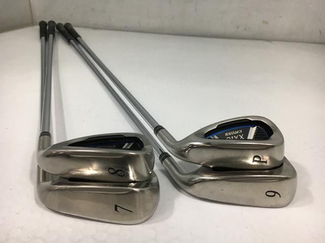 返品OK 【中古ゴルフクラブ】(4本セット)ダンロップ ゼクシオ クロス