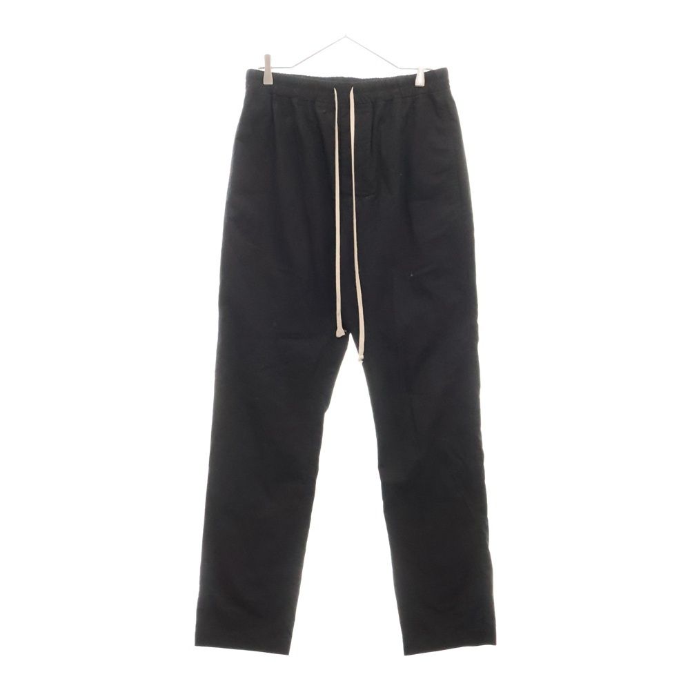 Rick Owens リックオウエンス Forever Drawstring ドローストリング ロングパンツ ブラック RU01D3390-P