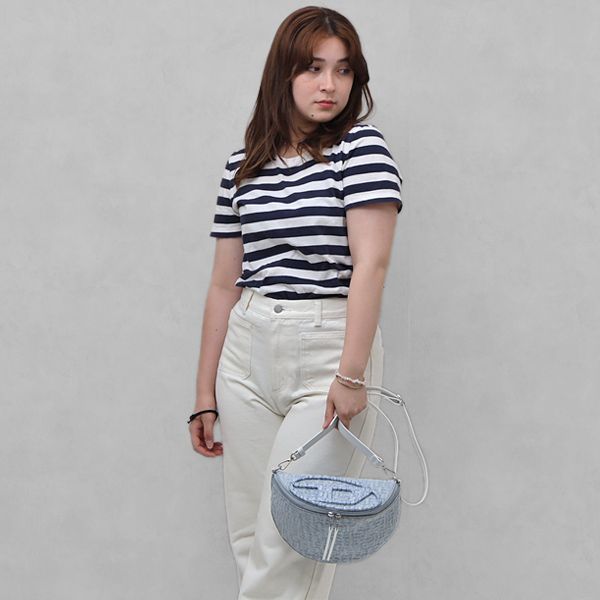 2024年 お歳暮・冬ギフト特集 DIESEL ディーゼル 1DR モノグラム オーバルDロゴ CROSSBODY トップス