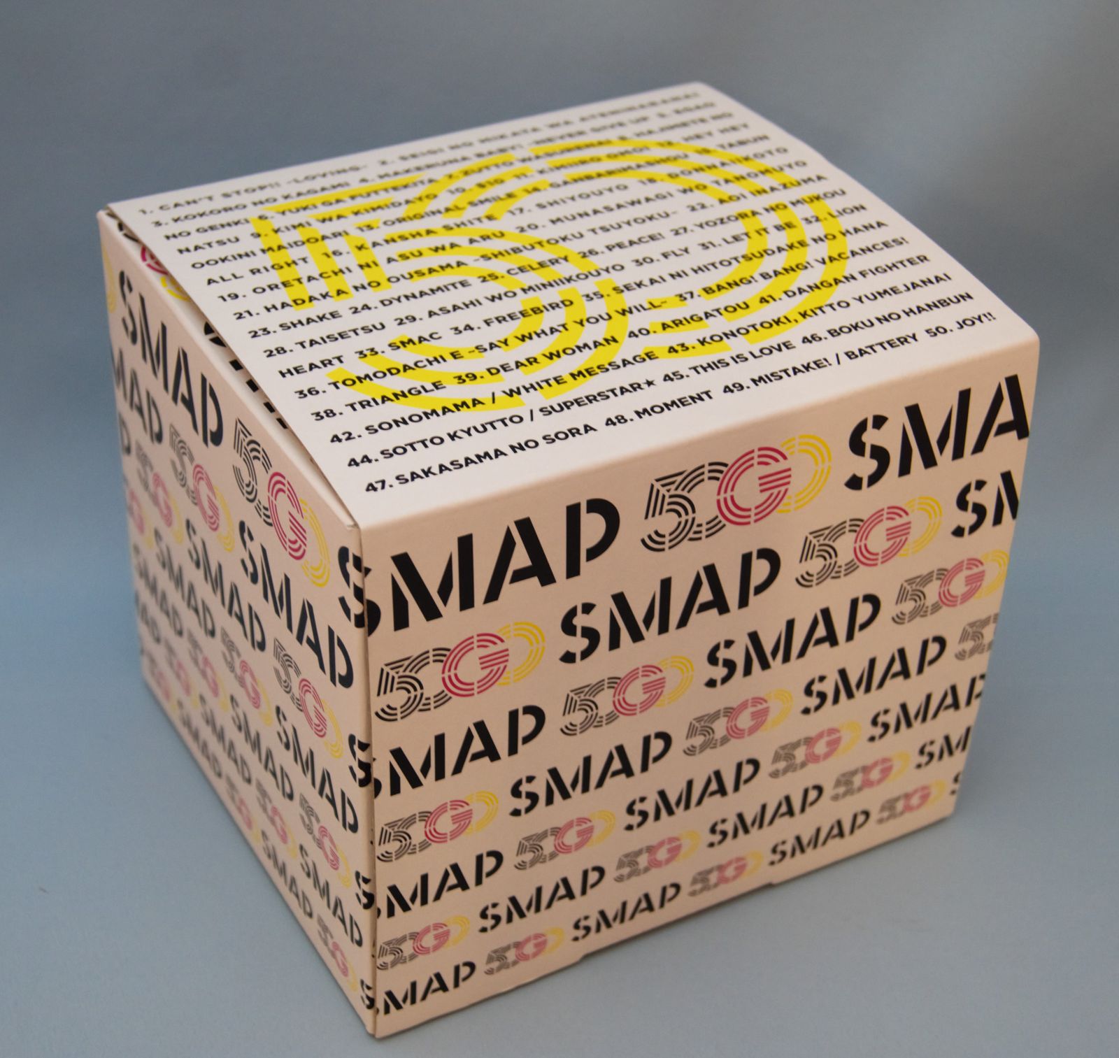 SMAP 50 GO SMAP -50 SINGLES- *SMAP SHOP限定盤 - メルカリ