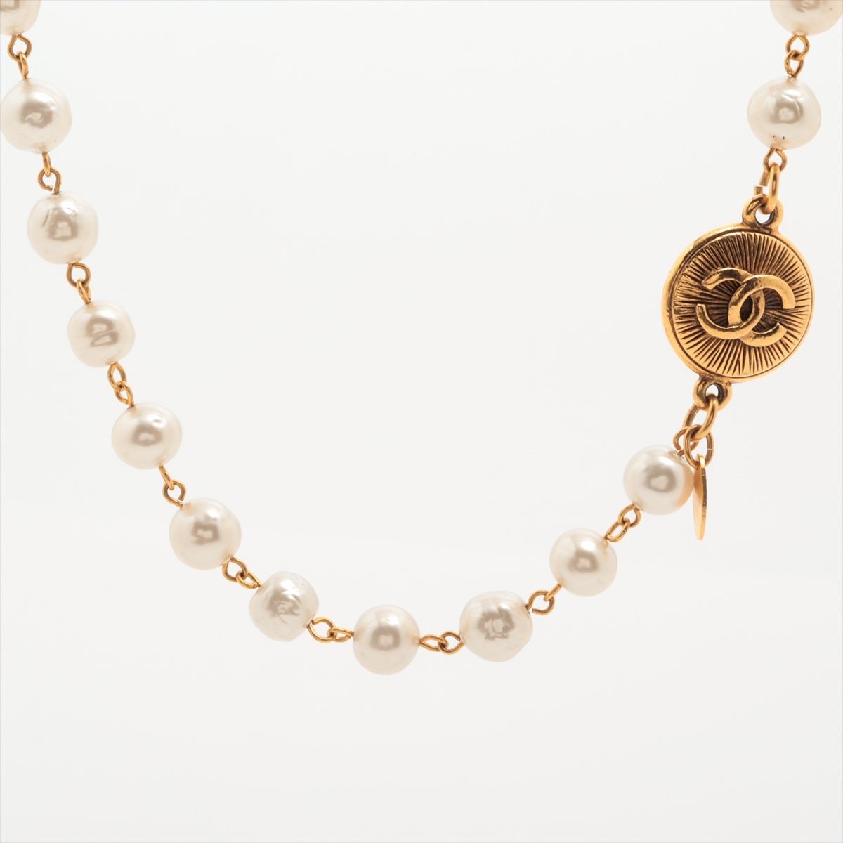 CHANEL/シャネル ココマーク ロングネックレス イミテーション