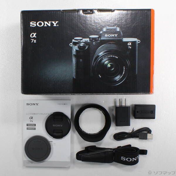 SONY - 【中古】α7II ズームレンズキット 中古】セール対象品 α7II ズームレンズキット ILCE-7M2K