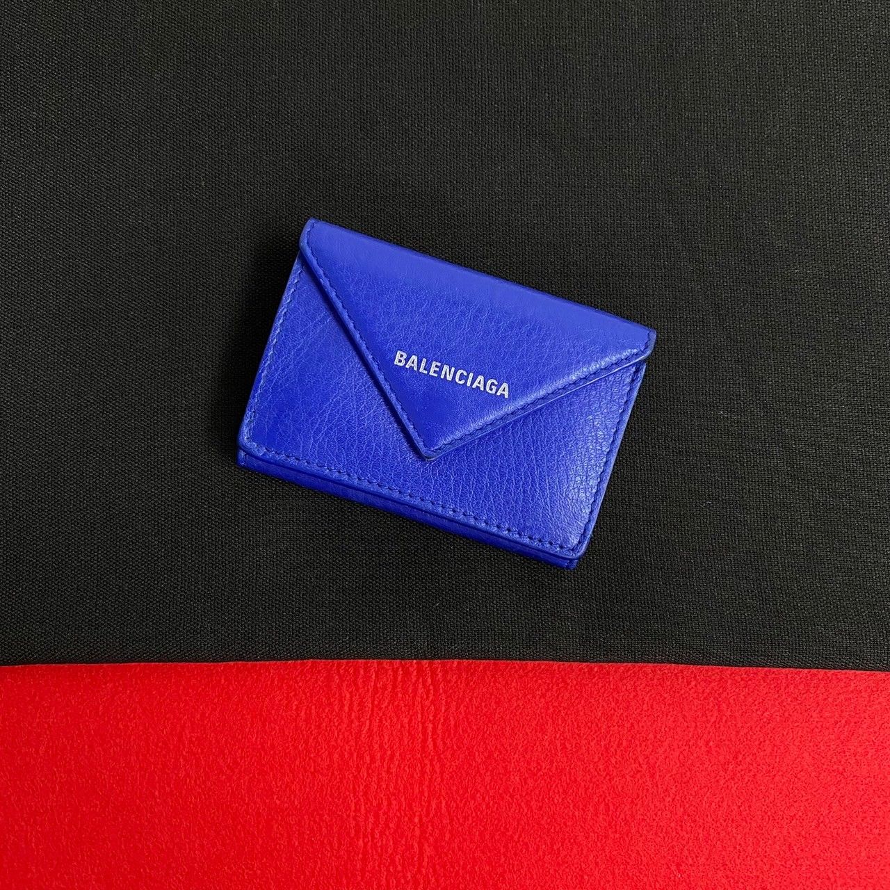 ✨極美品✨】 バレンシアガ 三つ折り財布 ペーパーミニ ✨極美品✨】 バレンシアガ 三つ折り財布 ペーパーミニ