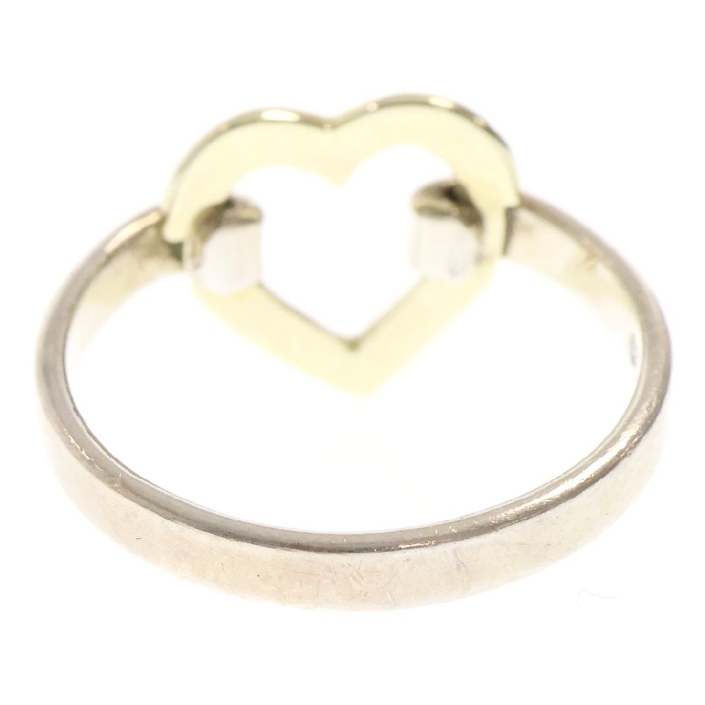 TIFFANY&Co (ティファニー) ヴィンテージ ハート リング SV925×K18