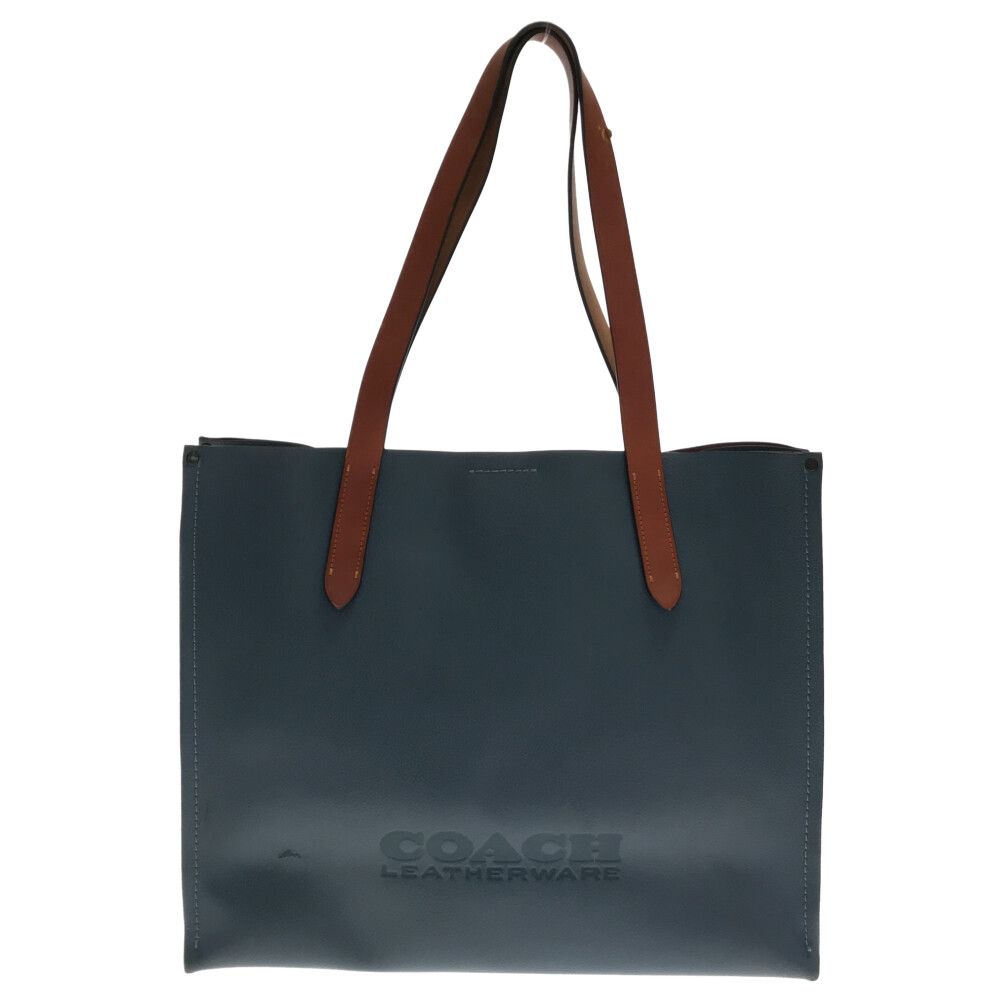 COACH (コーチ) リレートートバック CH756 ブルー - メルカリ