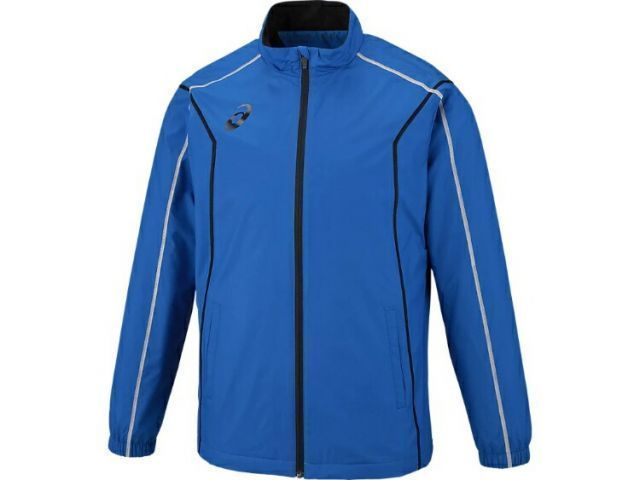 asics アシックス TEAM WINDBREAKER JKT(B-ST インペリアル XL 2031E059 400 | スポーツウェア スポーツ 衣類 ウエア ウェア 男性 メンズ 子供 キッズ ジュニア アウター ジャケット 保温 裏トリコット 万能 
