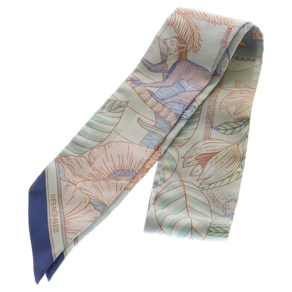 HERMES エルメス　ツイリー プレシャス パラダイス シルク 楽天市場】【新品未使用】Hermès エルメス TWILLY ツイリー