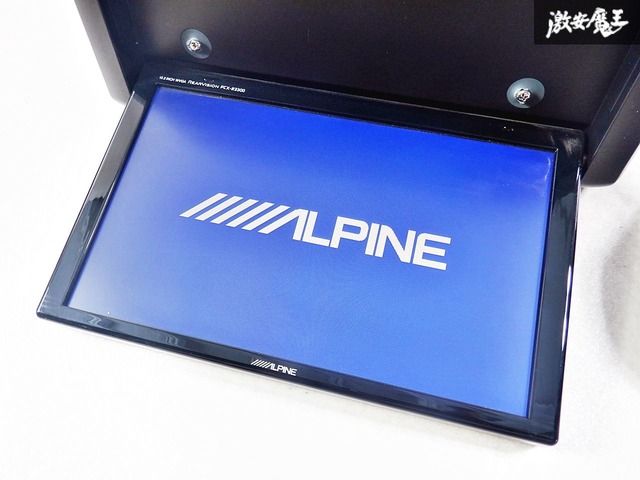 新作，爆買い アルパイン フリップダウン モニターPCX-R3300 10.2