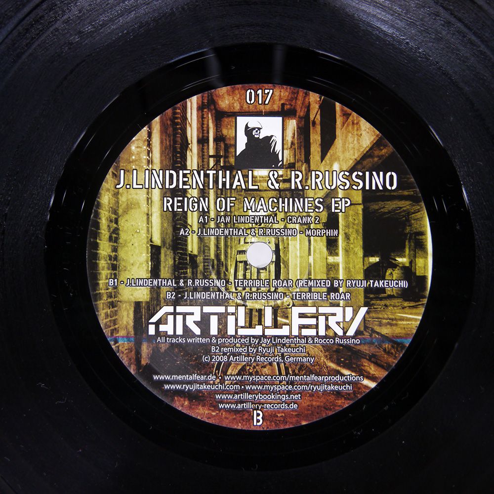 ドイツ盤 J. LINDENTHAL & R. RUSSINO/REIGN OF MACHIN