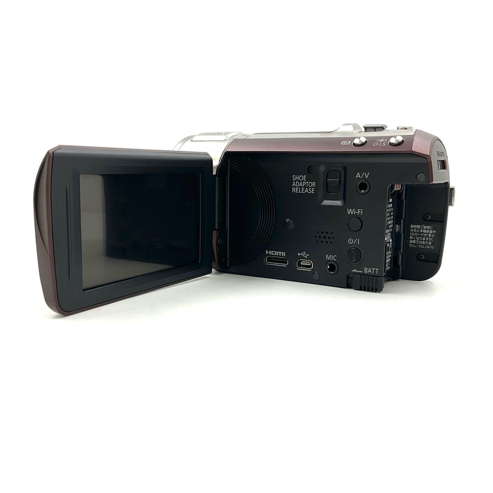 Panasonic デジタルビデオカメラ HC-V620M-T ブラウン 美品 動作