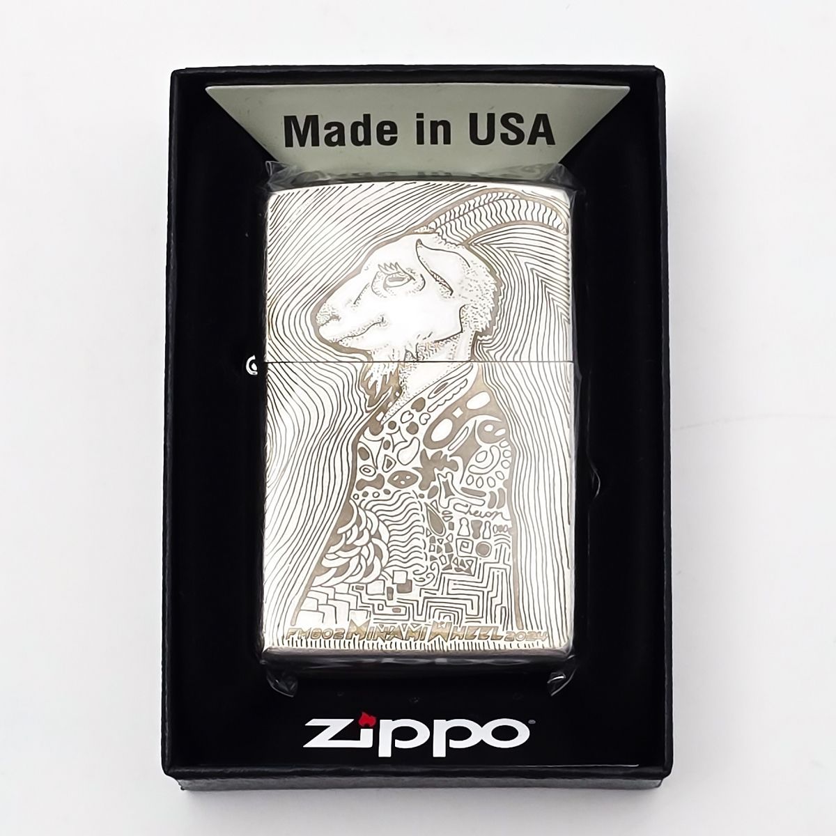 Chevon ミナミホイール ZIPPOライター FM802 MINAMI WHEEL 2024 Chevon 