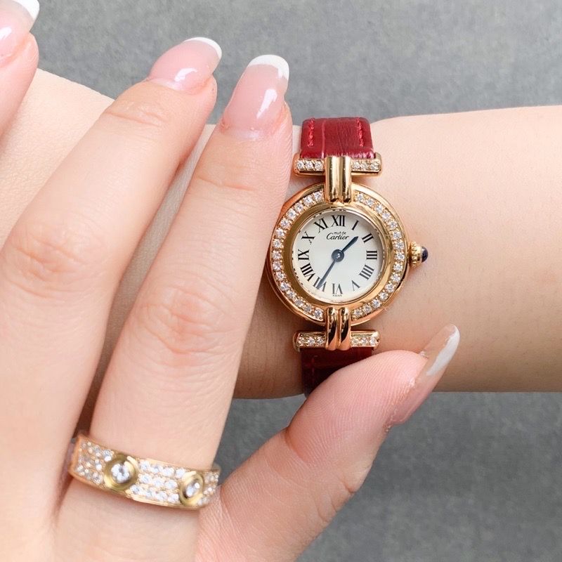 Cartier - 【仕上済/ベルト2種】カルティエ コリゼ ゴールド
