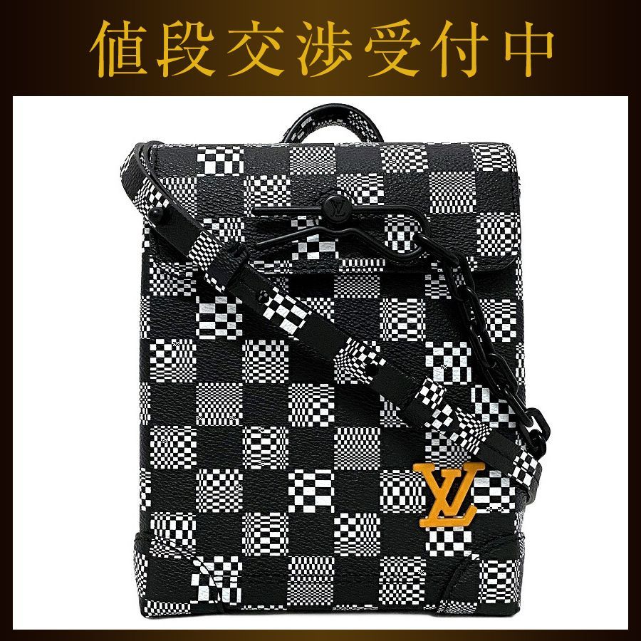 ルイ ヴィトン ショルダーバッグ スティーマー XS ブラック ホワイト