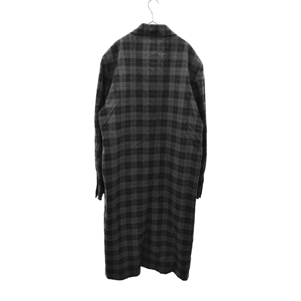 BALENCIAGA (バレンシアガ) 19AW チェック柄ショップコート