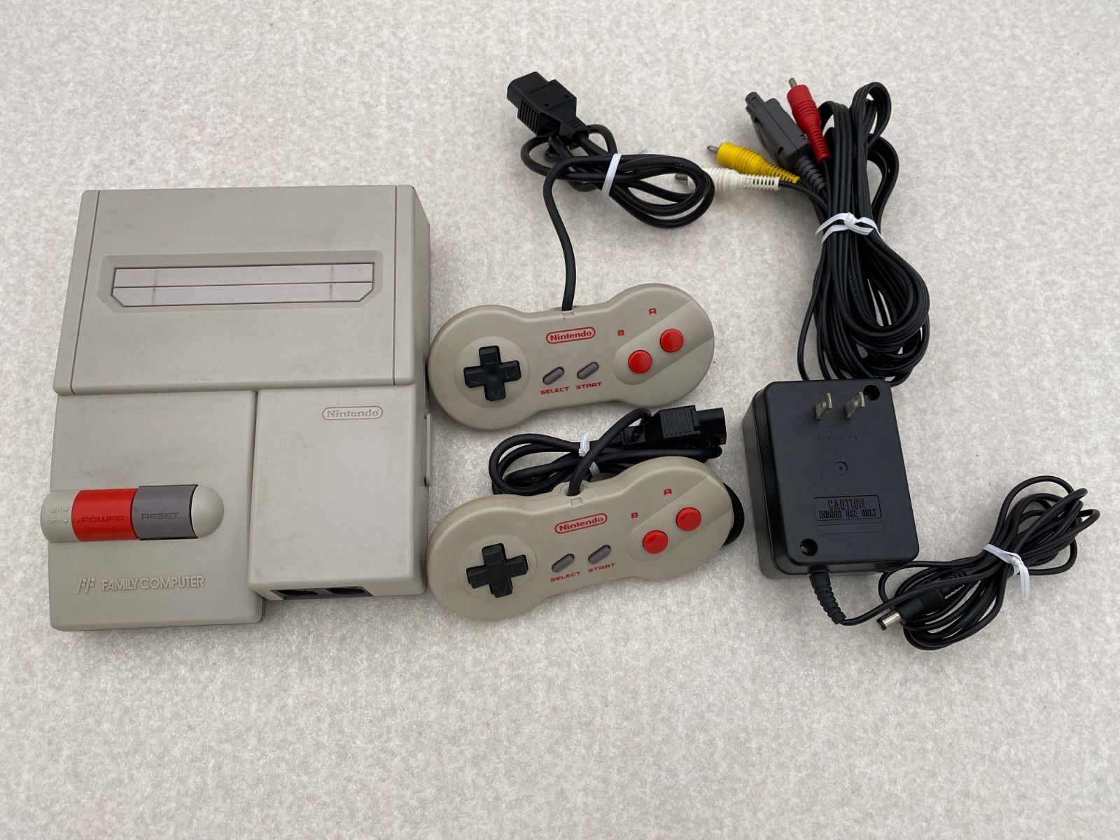 newファミコン ニューファミコン コントローラー2点 動作品