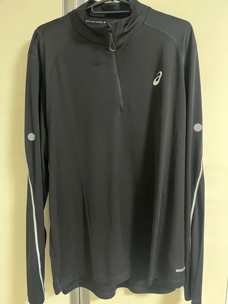 アシックス マン ロード ライトショウ 1 2 ジップアップ トップス XL