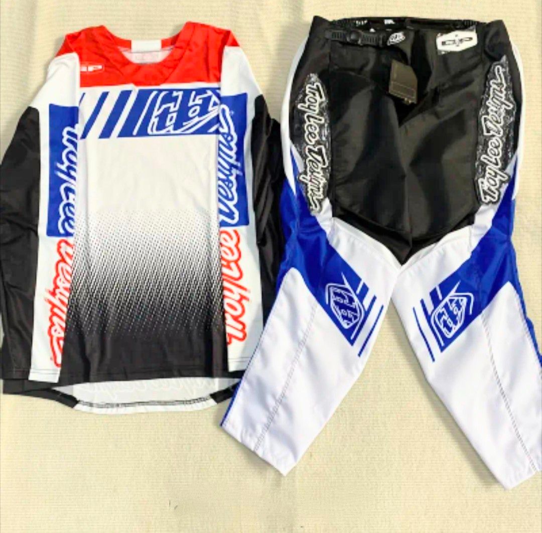 troylee トロイリー モトクロスウエア上下セット シャツ2枚YXL M