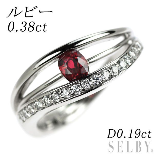 Ruby Pt900ルビー ダイヤモンドリング (NO.60881) – JEX宝石