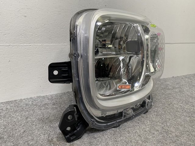 スペーシア MK53S 純正 左 ヘッドライト/ランプ レベライザーLED 刻印