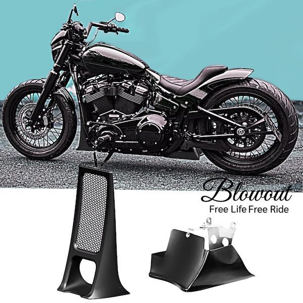2018-2024 ソフテイル チンスポイラー フルセット Street Bob