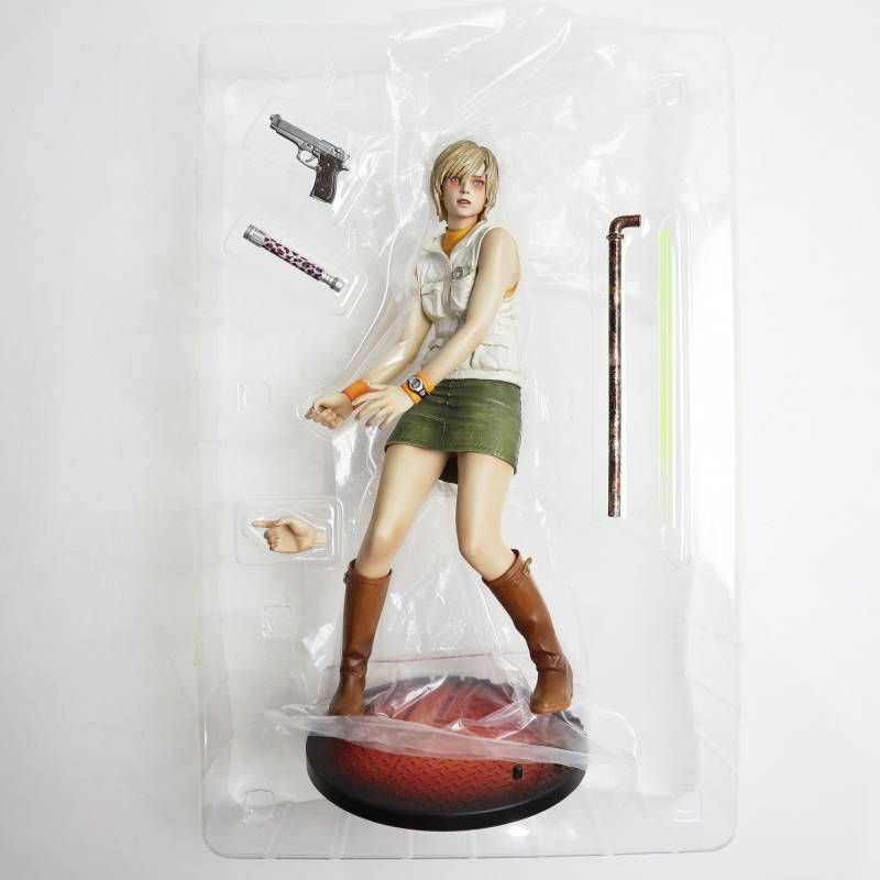 S06-s084 Gecco 1/6 SILENT HILL3 ヘザー スタチュー フィギュア 豆魚雷 一部破損 S06-s084 Gecco 1/6 SILENT HILL3 ヘザー スタチュー フィギュア