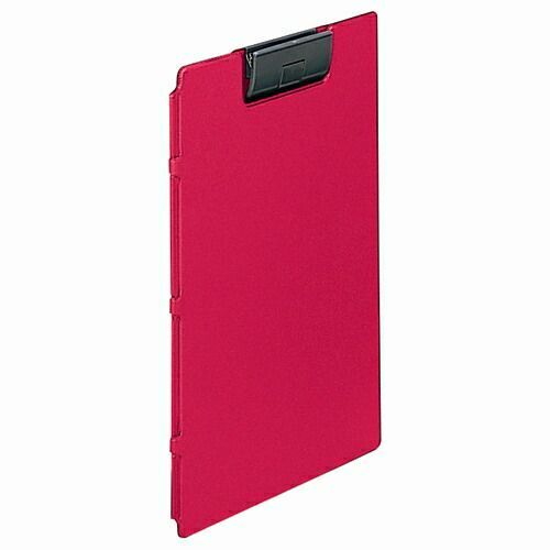 クリップファイル F-2650-12 A4E 桃 10冊 ＬＩＨＩＴＬＡＢ