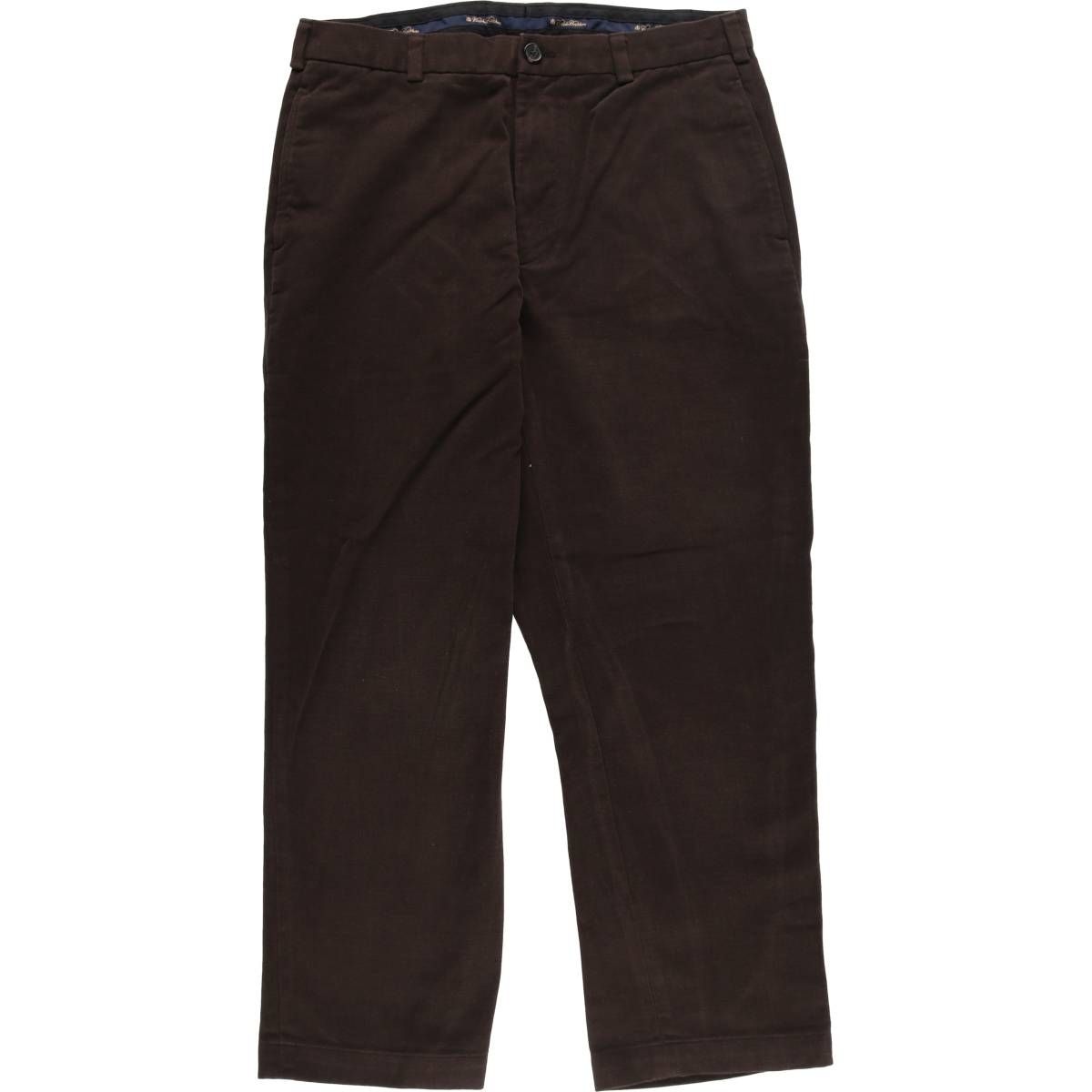 古着 ブルックスブラザーズ Brooks Brothers HUDSON コットン スラックスパンツ メンズw32相当|eaa549275