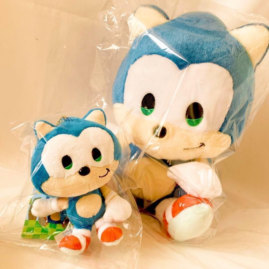 シャドウとソニック　SONIC＆FRIENDS ソニックフレンズ ぬいぐるみM SONIC & FRIENDS ぬいぐるみM ソニック | セガ フェイブ ストア【公式