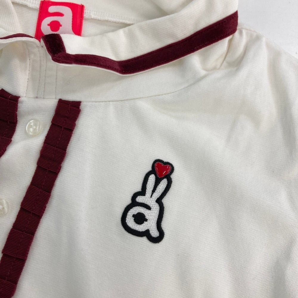 サイズ：36 ARCHIVIO アルチビオ ノースリーブ ポロシャツ ブラック系