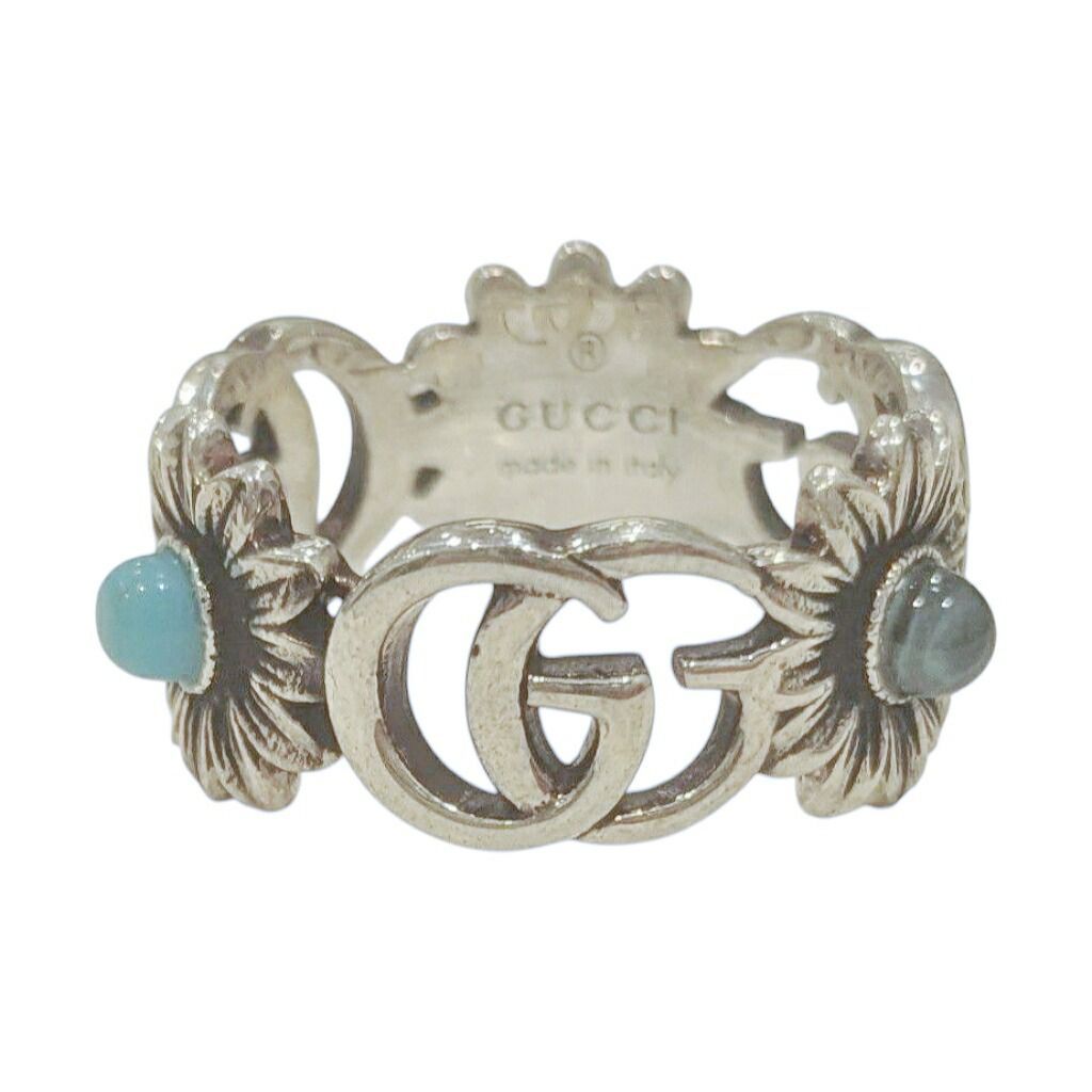 【週末限定価格】GUCCI シルバー ダブルGリング 12号 GUCCI】グッチ ダブルG 551899 リング・指輪 シルバー925 メンズ