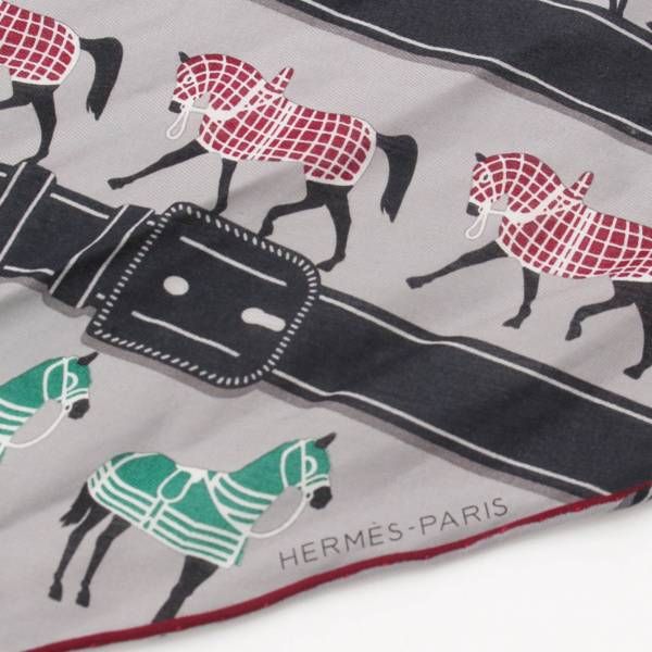 エルメス コットン ロザンジュ MM スカーフ CAMAILS ET COUVERTURE
