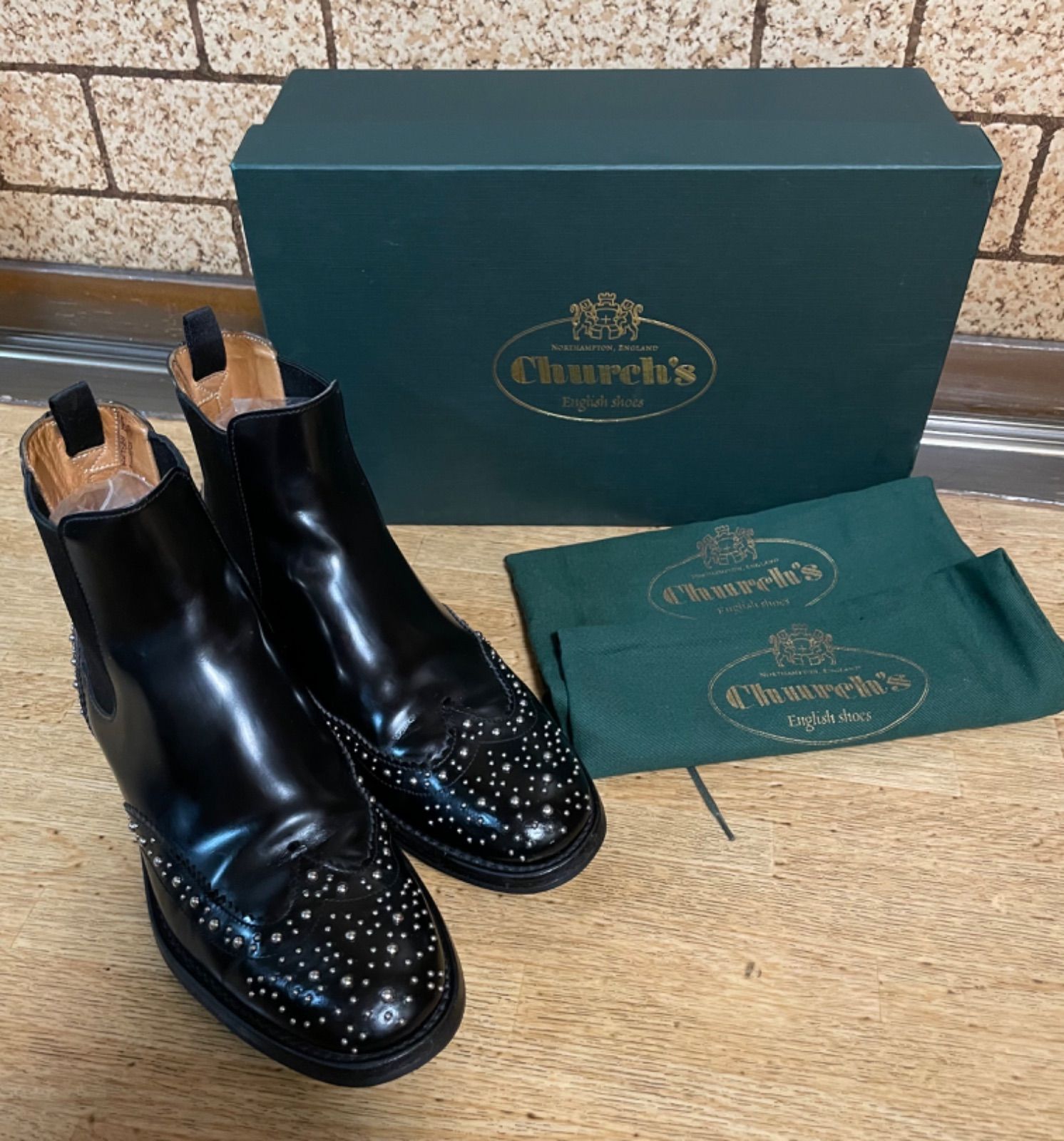 Church's チャーチ ケッツビー スタッズ チェルシー サイドゴア