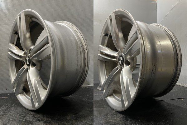  F15 X5 Mスポーツ 純正ホイール ダブルスポークスタイリング467M 19インチ 4本 10J/9J5HPCD120+21/+37　(VHV698)クレジットカード QRコード決済可能 BMW M F15 X5 Mスポーツ 純正 ダブルスポークスタイリング467M 19