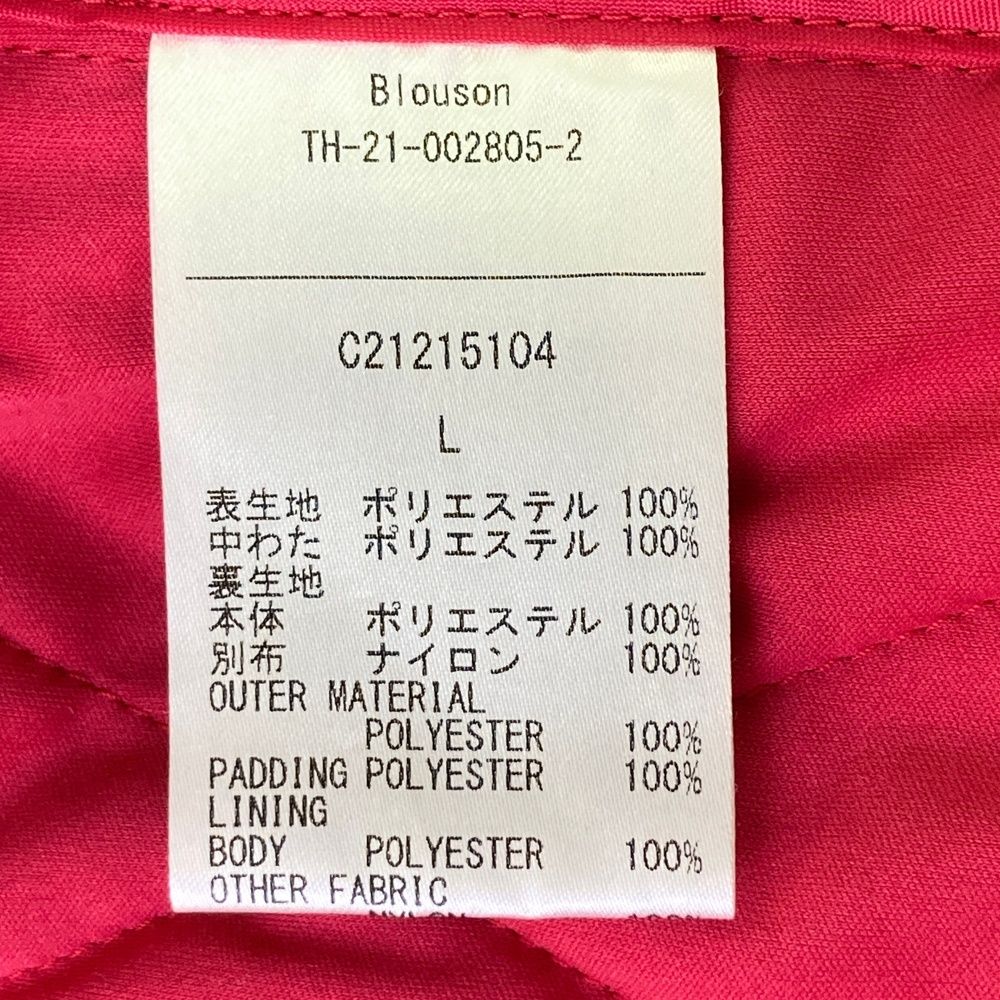 チェック柄 レッド系