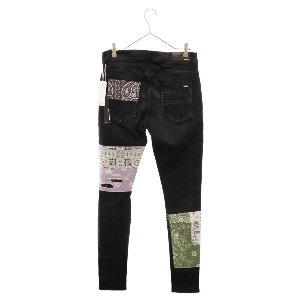 AMIRI パッチワークデニムパンツ amiri アミリ パッチワーク ロゴ