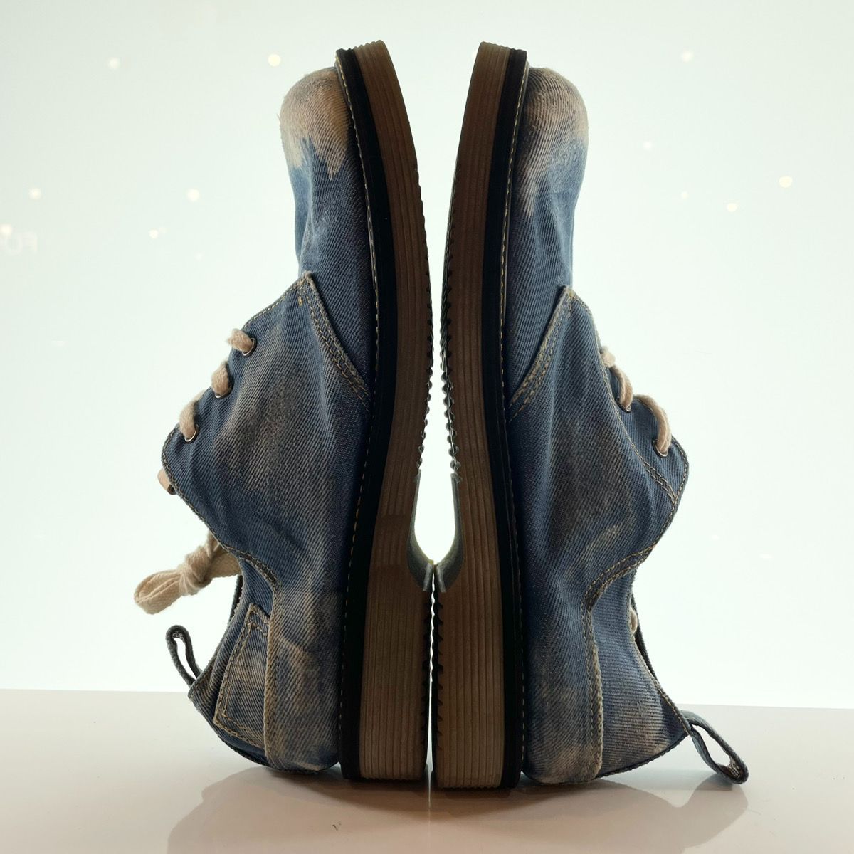 グラム glamb Slinky denim short shoes スリンキー デニム ショート  