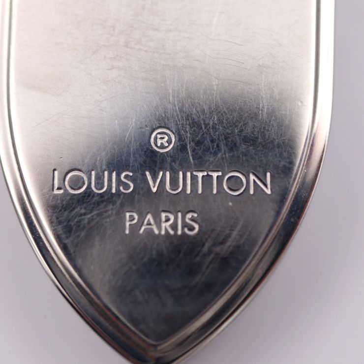 LOUIS VUITTON ルイ ヴィトン パンス ビエ シェンヌ オジーヴ マネークリップ M66203 メタル シルバー キーホルダー チェーンウォレット  ビトン 【本物保証】 - メルカリ