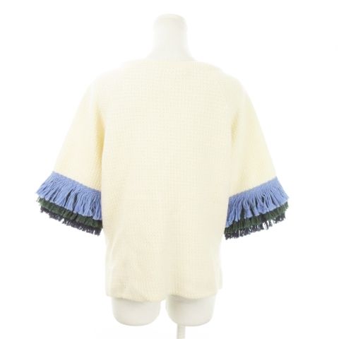 トリーバーチ TORY BURCH ニット セーター ボートネック 七分袖