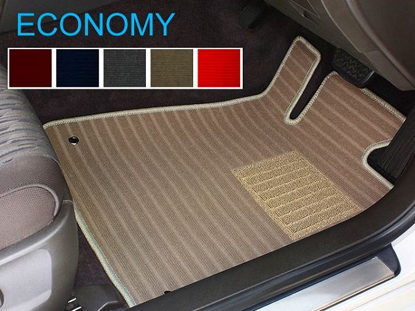 エコノミー フロアマット 車種専用タイプ スズキ スイフト/スポーツ AT/スポーツMT(～2010/9) 選べる5カラー スイフト2