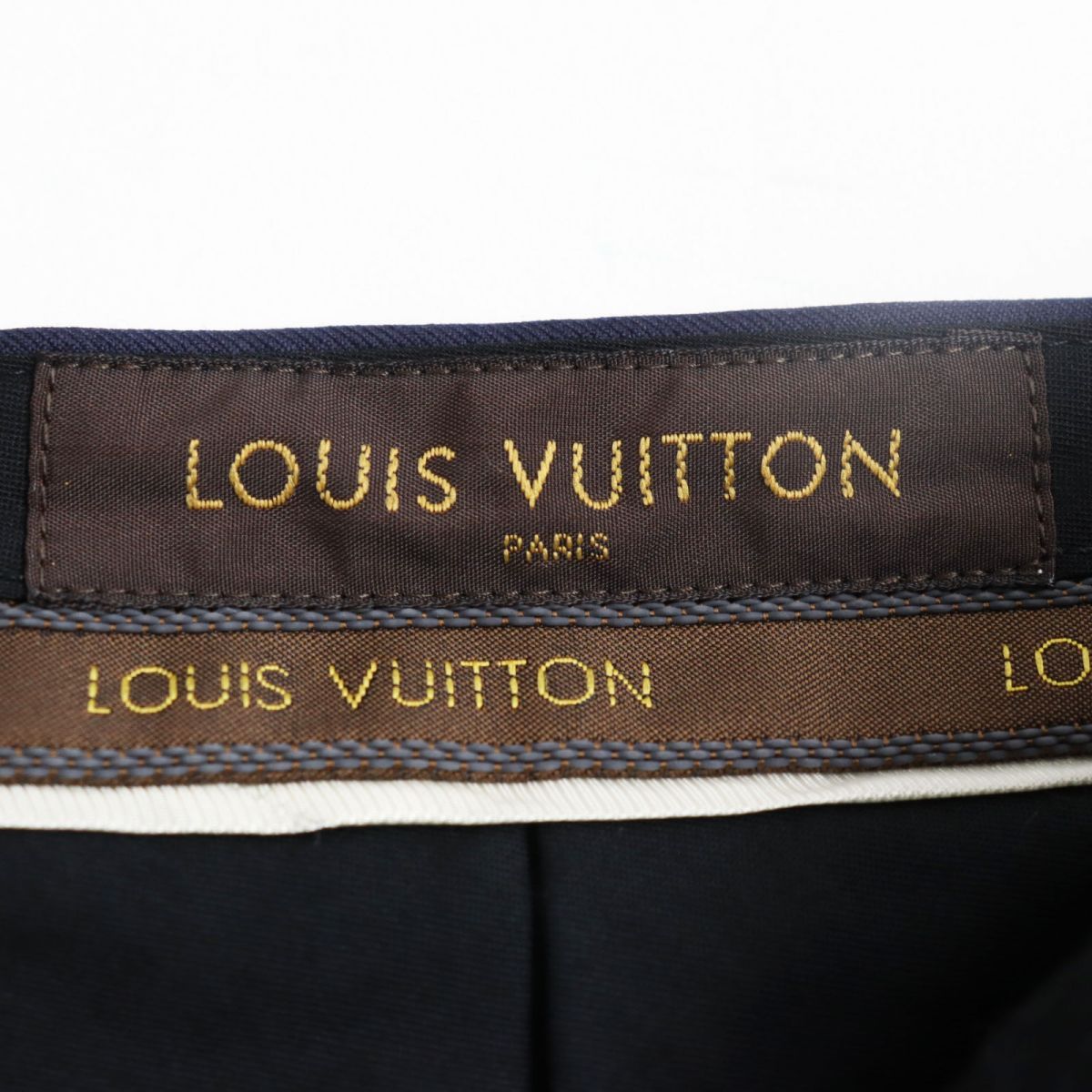 未使用品○LOUIS VUITTON ルイヴィトン VCCM04 ウール100％ LV金具付き