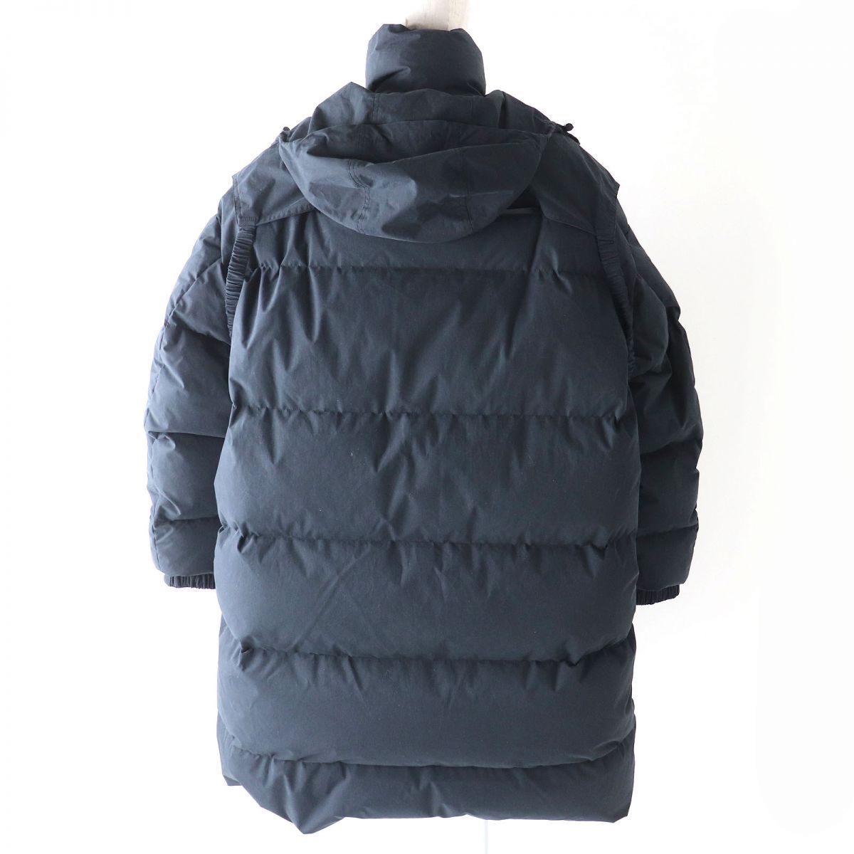 極美品△正規品 ボッテガヴェネタ 669353 FROSTED POPLIN PUFFER