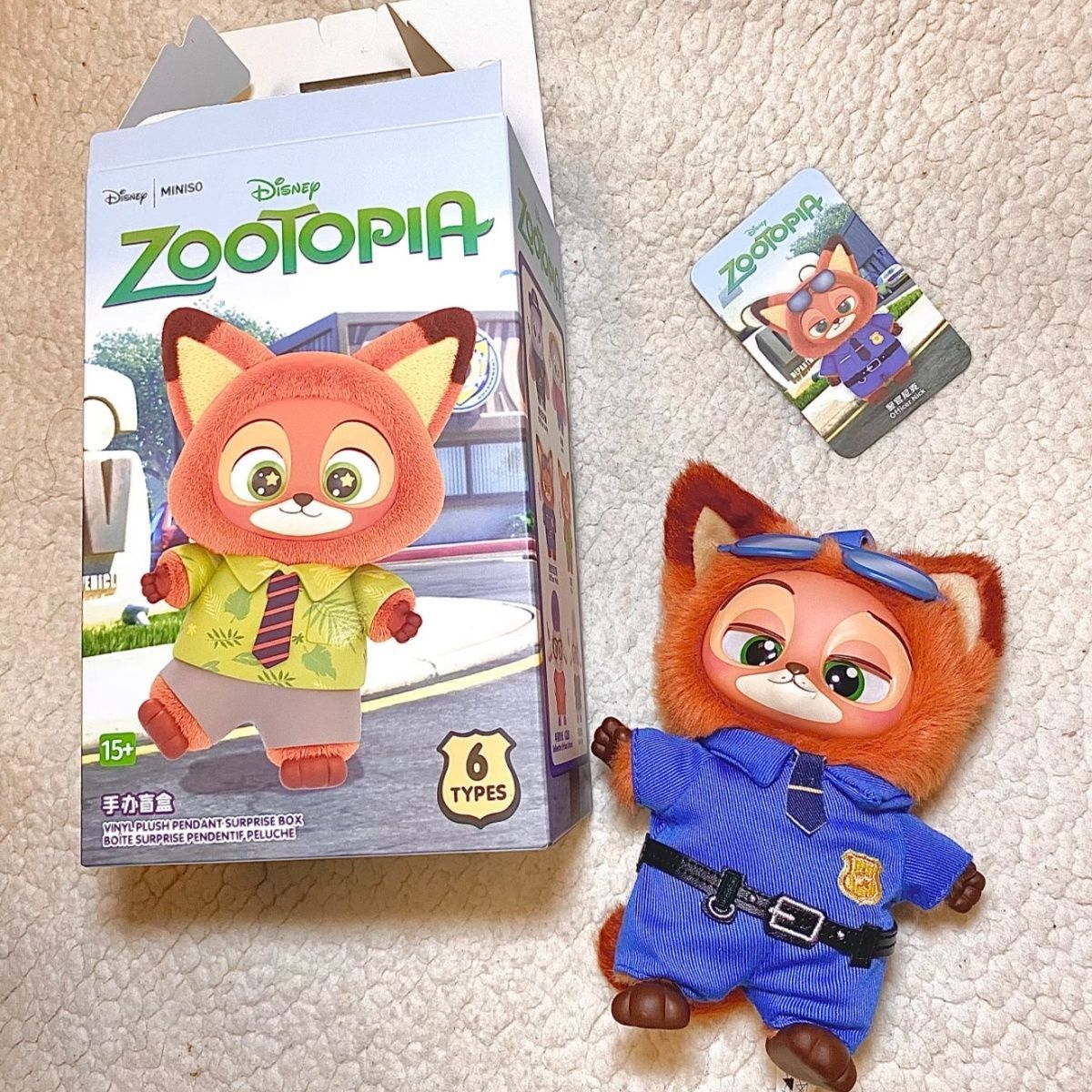 MONISO 正規版 ズートピア Zootopia シリーズ ぬいぐるみ