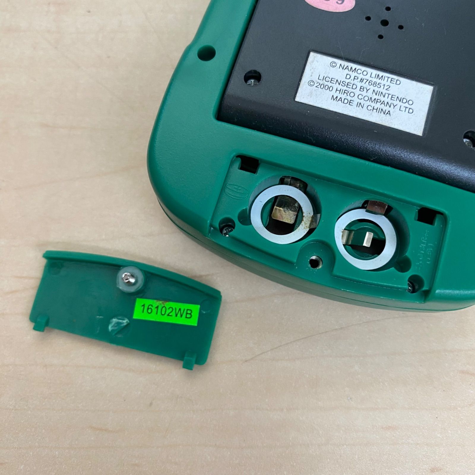 ジャンク品 ワニワニパニックポケットボーイCOLOR 携帯用ゲーム