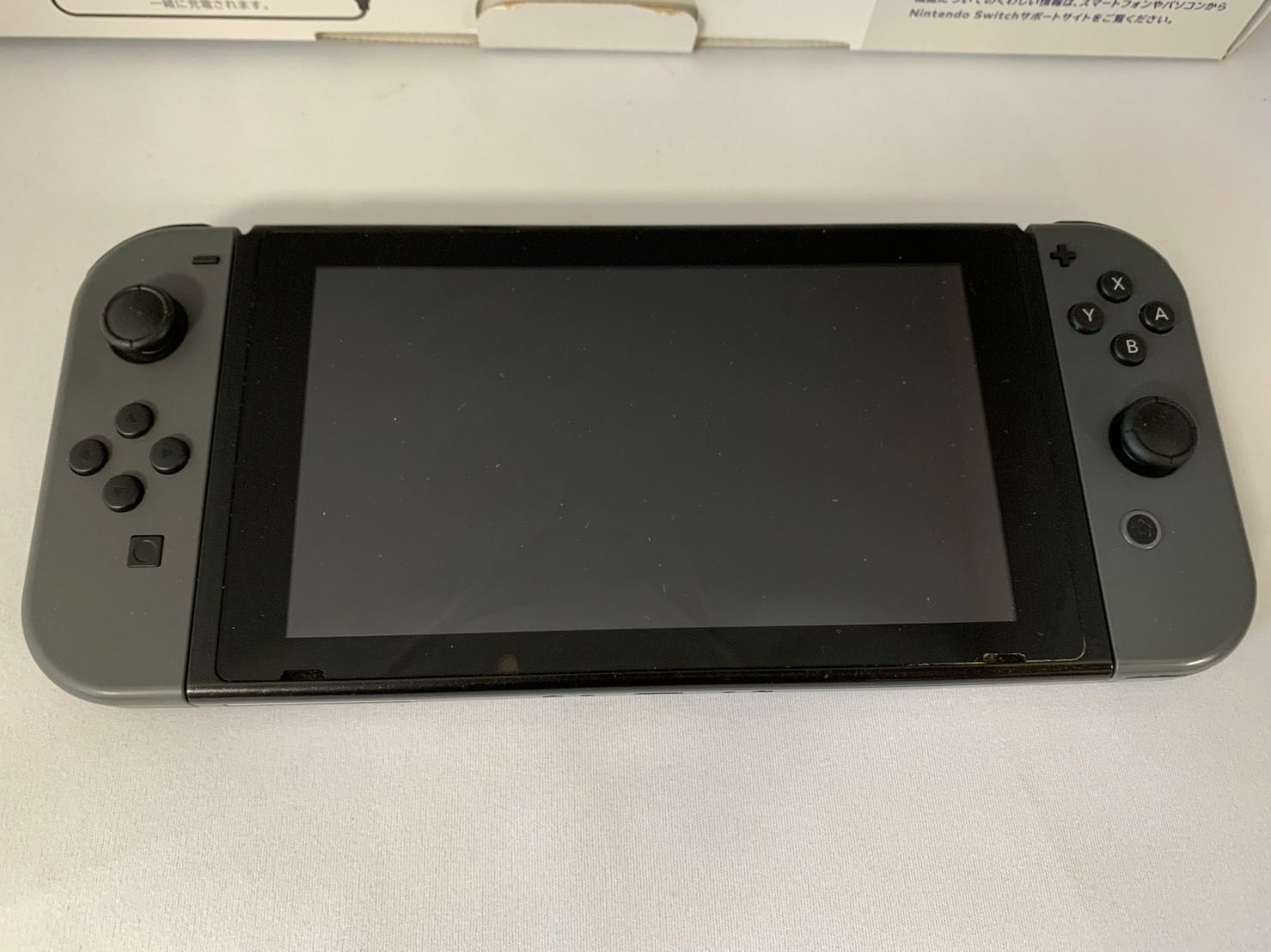 Nintendo Switch 本体 グレー Joy-Con付き（ジャンク品） Nintendo Switch本体 グレー Joy-Con付き Nintendo Switch 本体