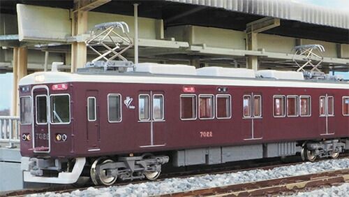 阪急7000/7300系増結用先頭車2両セット（動力無し） 【グリーン