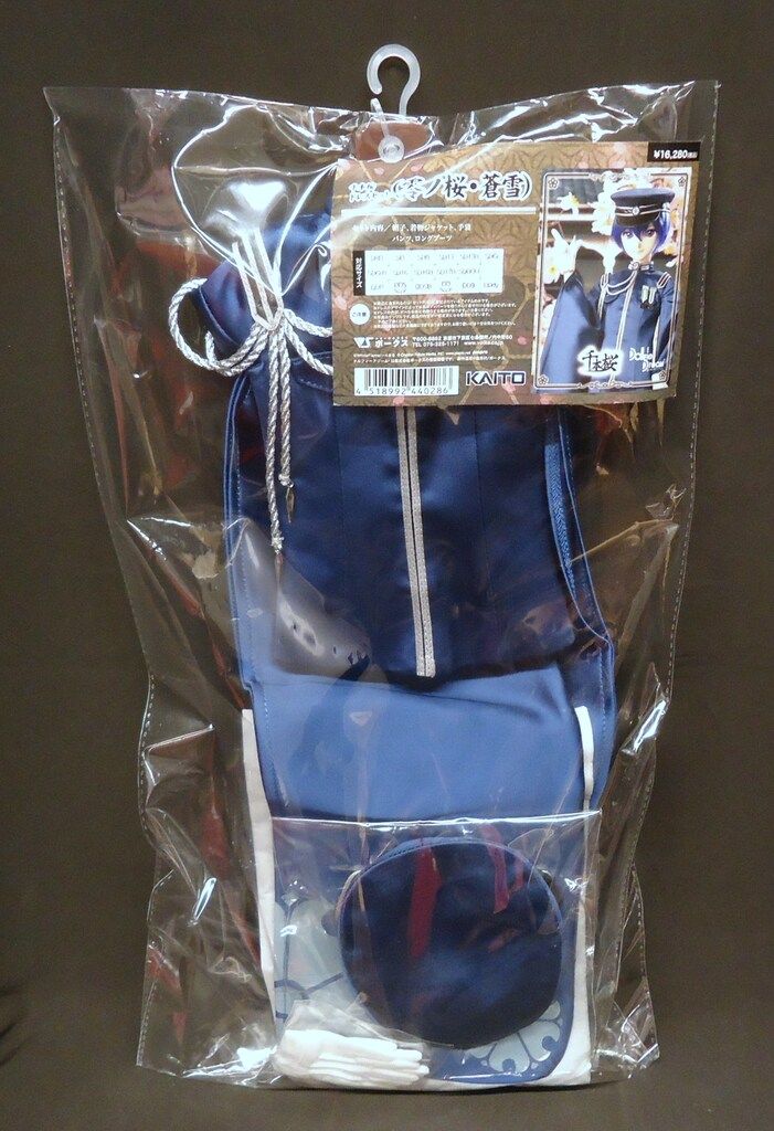 ボークス DD 衣装 ボーカロイド 千本桜ドレスセット 零ノ桜 蒼雪 サイズ DDS SS S DD SS S DDSB DDB