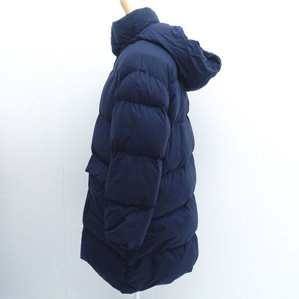 DESCENTE / デサント ◇フーデッドダウンコート/ネイビー/サイズM  