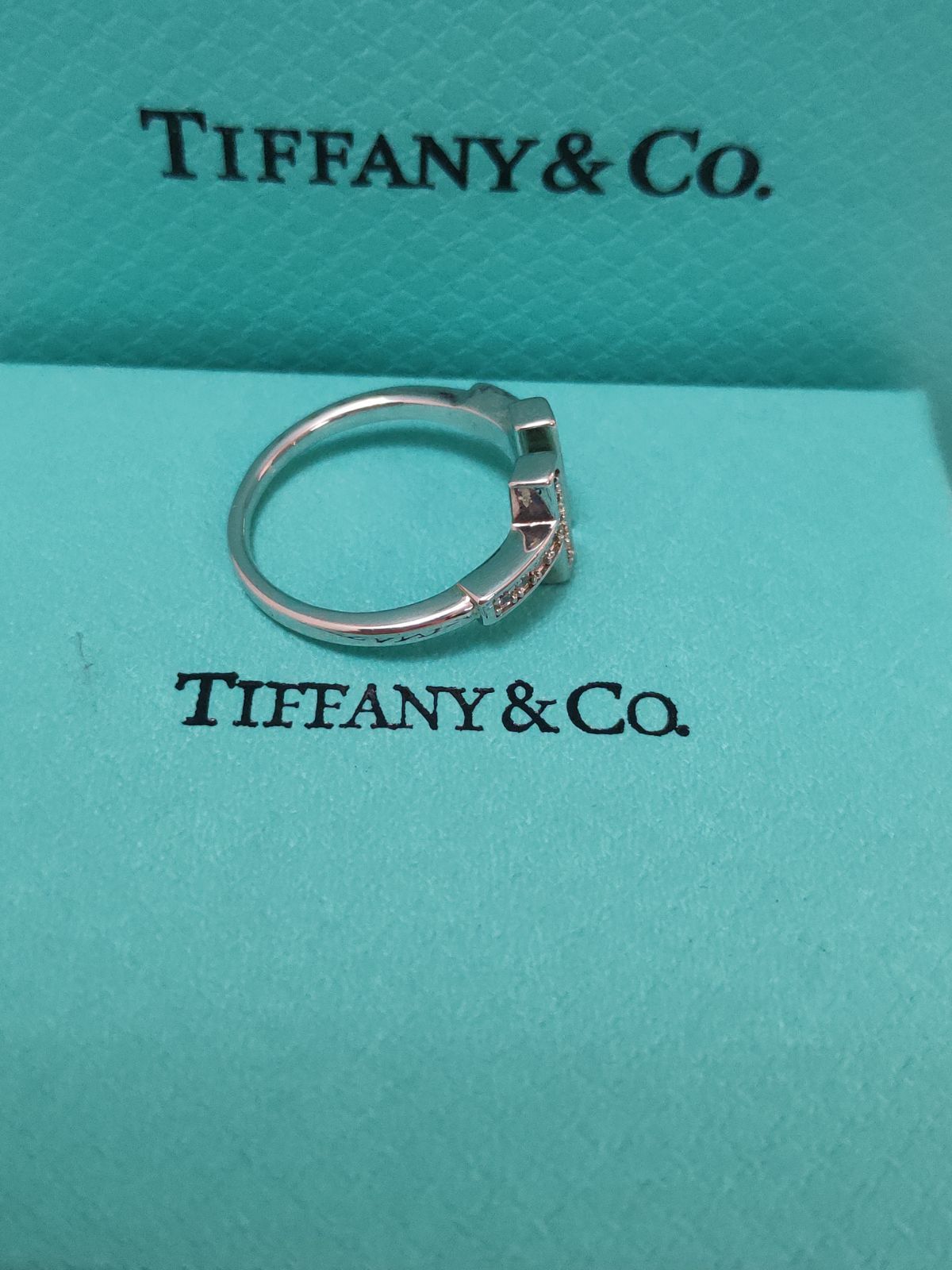 ティファニー✨Tiffany&Co 指輪 リング シルバー ダイヤモンド